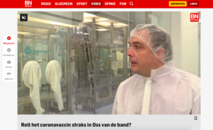 BioConnection Oss interview Brabants Dagblad productie coronavaccin